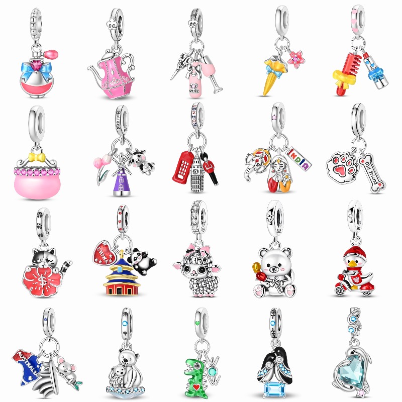 Jewelry Making In London - トラベルシリーズ オリジナルチャーム 925シルバー ロンドン ビッグベン 3ピース