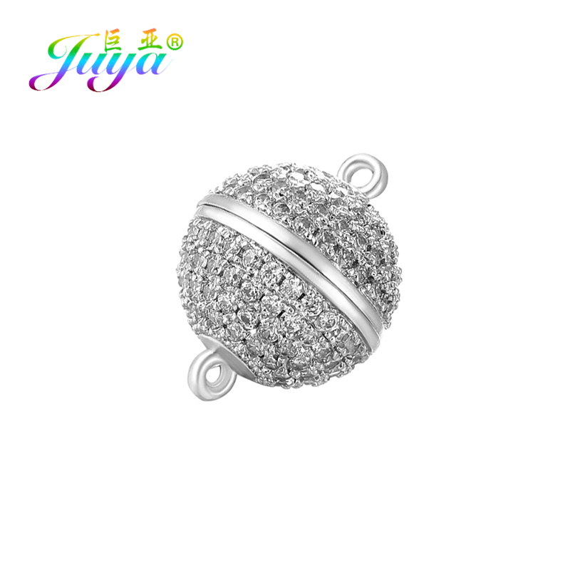 Jewelry Making Pins - Juya-女性のための手作りのビーズジュエリーの発見、磁気クラスプとフック、クリスタルパール、ブレスレットとネックレス作り、強力、4サイズ