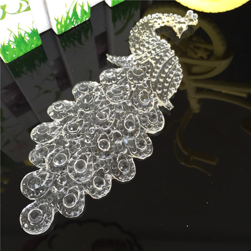 Resin Mold Jewelry - DIY クリエイティブ孔雀ジュエリーペンダントシリコーン型ギフトボックス装飾ブローチジュエリー作成ツール樹脂ドロップモールド