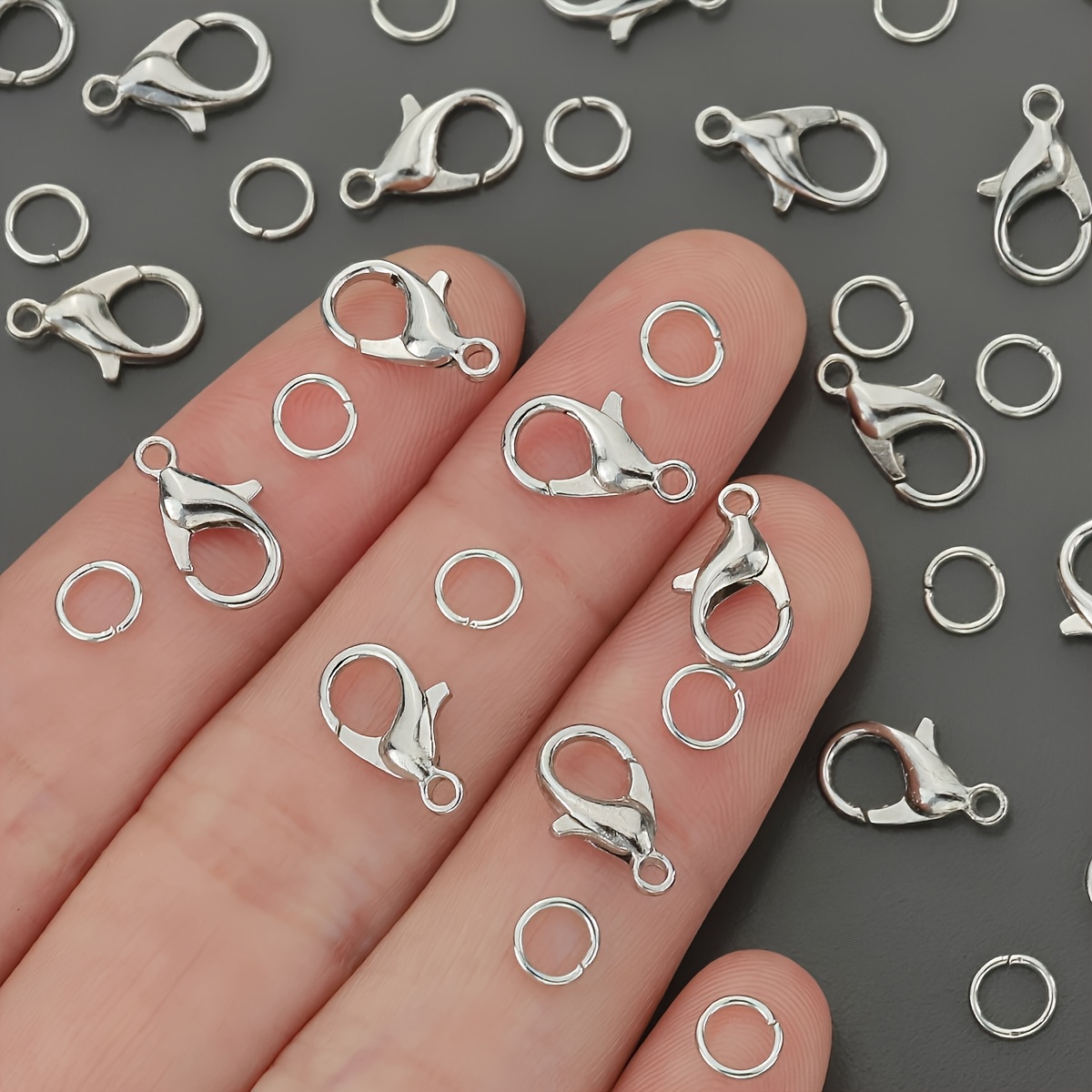 1/2/300 個ロブスタークラスプオープンジャンプリングコ - Jewelry Making Kit For Beginners のレビューと価格