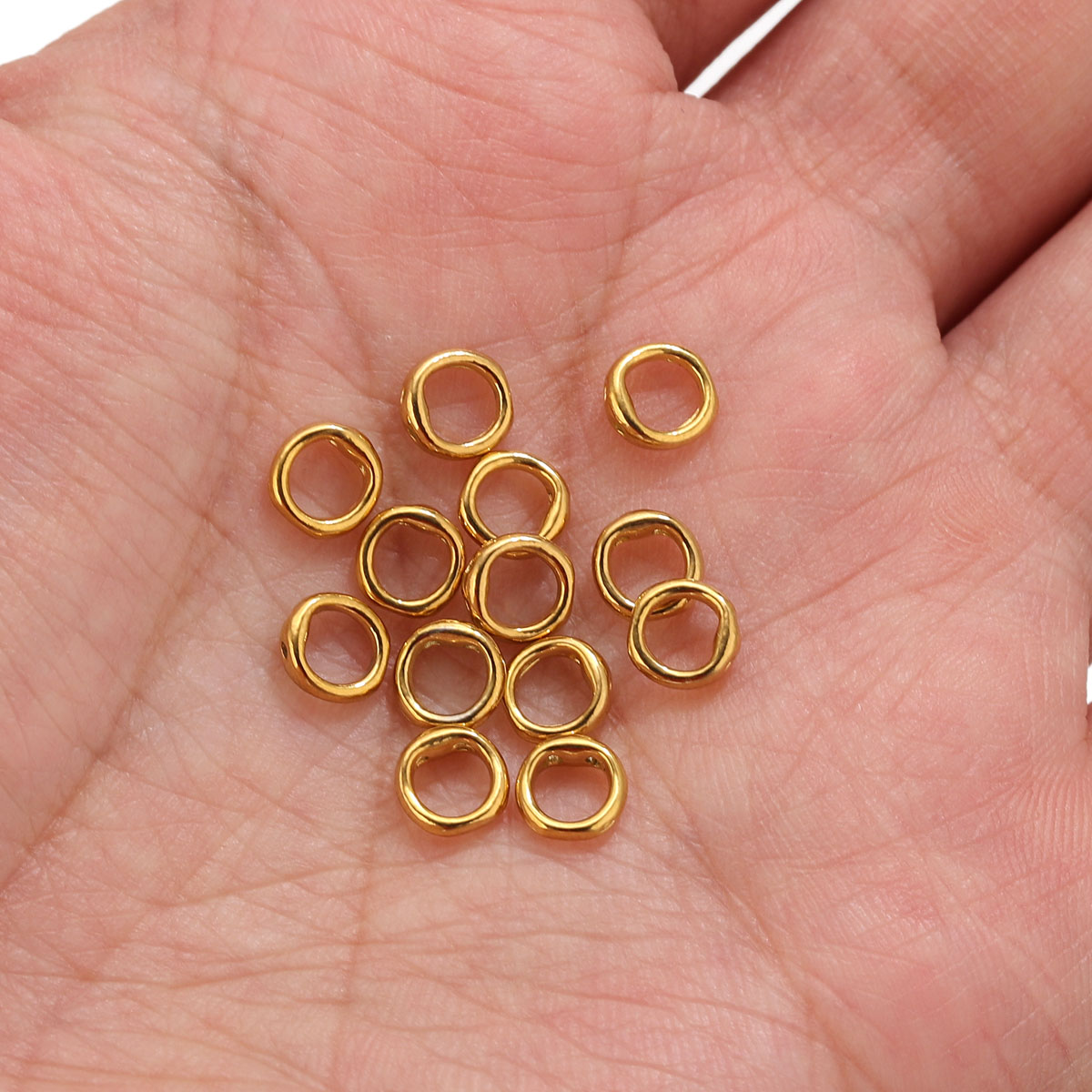 20個入り ステンレス製クラスプ エンドコネクター フック  - Jewelry Making With Beads のレビューと価格