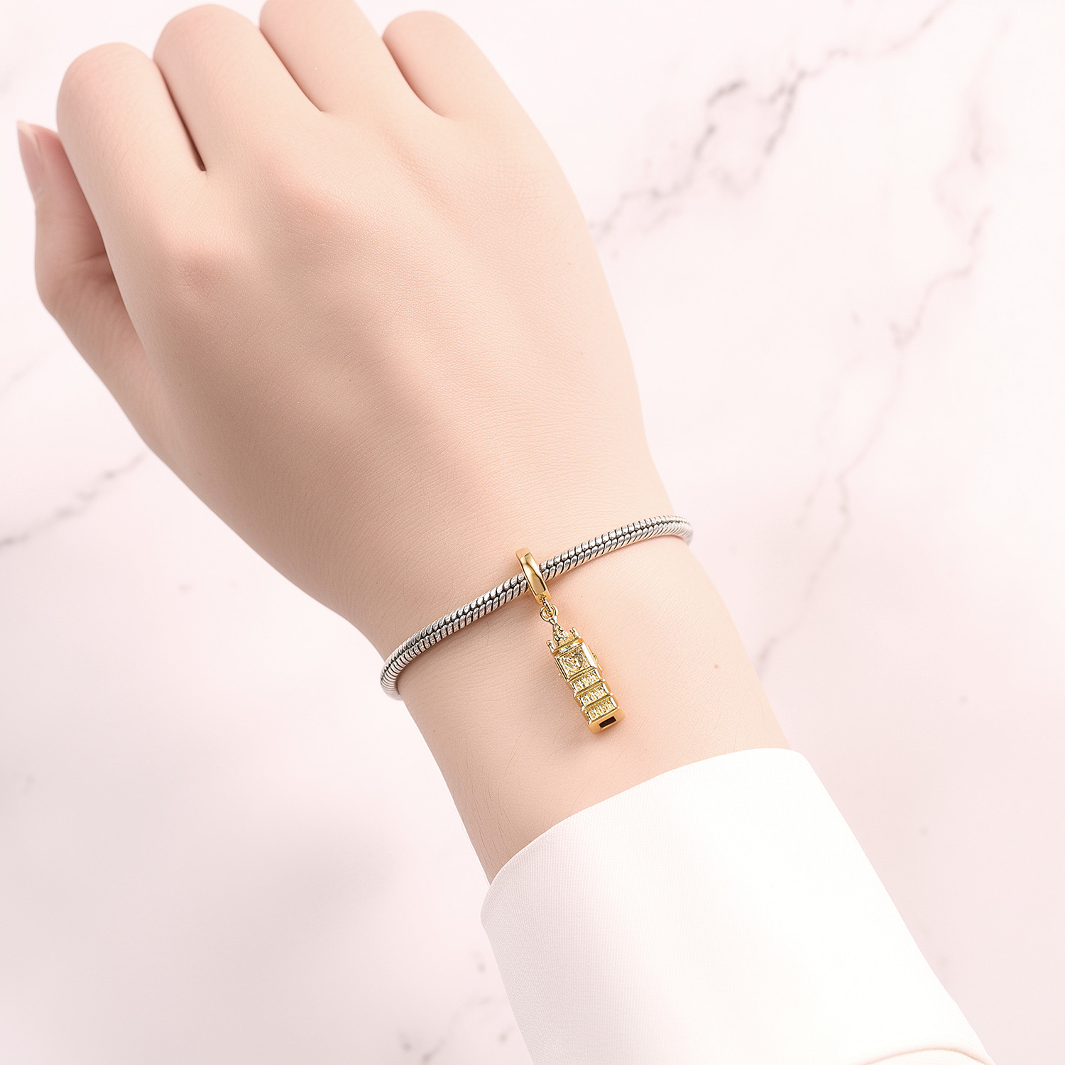 MISEFF オリジナル S925 スターリングシルバーチャ - Jewelry Making In London のレビューと価格