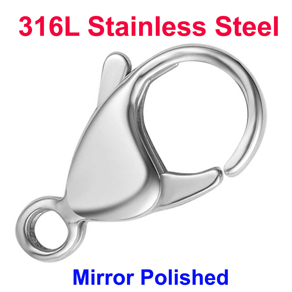 20/30/40 316Lステンレス鋼ロブスタークラスプ卸売 - Jewelry Making Pins のレビューと価格