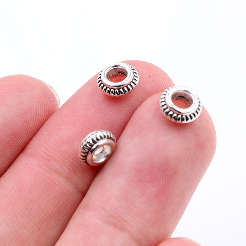 50 ピース/ロットアンティークゴールドシルバーメッキボール - Eyepin Ball End のレビューと価格