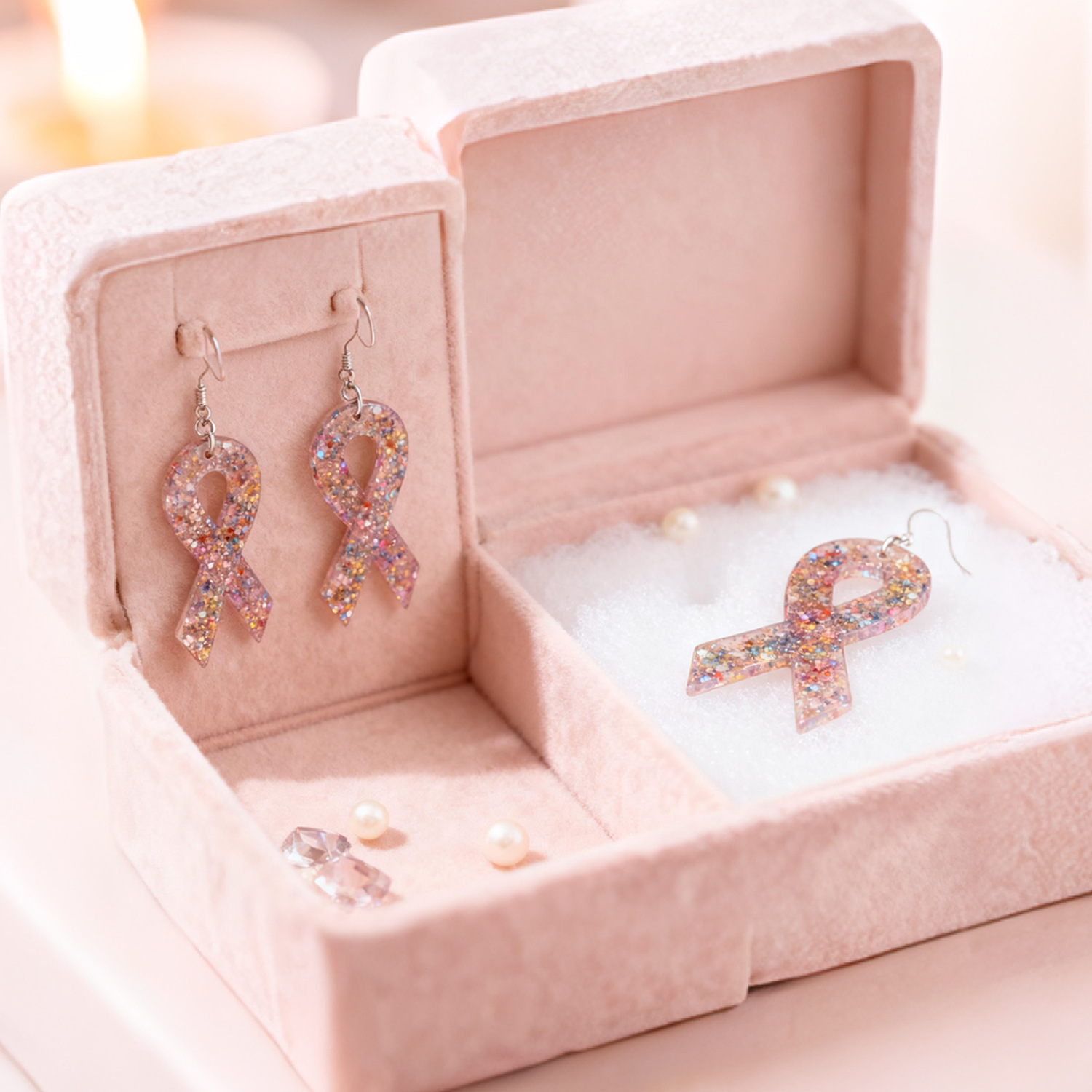 DIYリボンイヤリング樹脂型、イヤリングペンダント型、キーホ - Resin Mold Jewelry のレビューと価格
