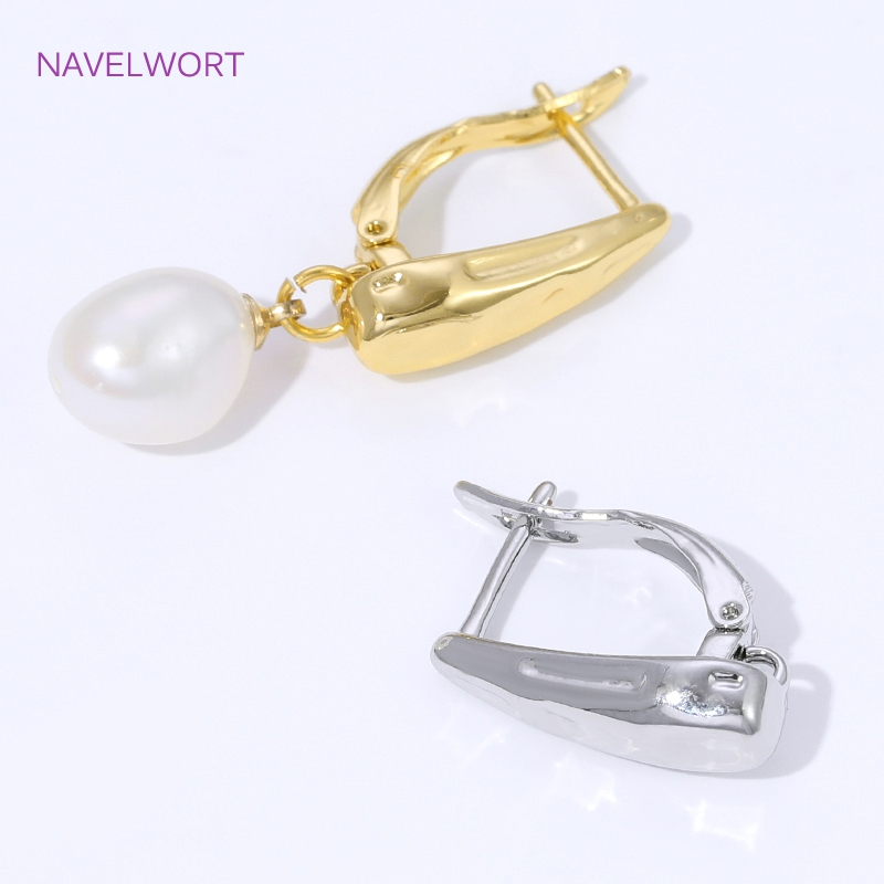 18K ゴールドメッキの滑らかなイヤリングフック、イヤリング - Jewelry Making Gold Wire のレビューと価格