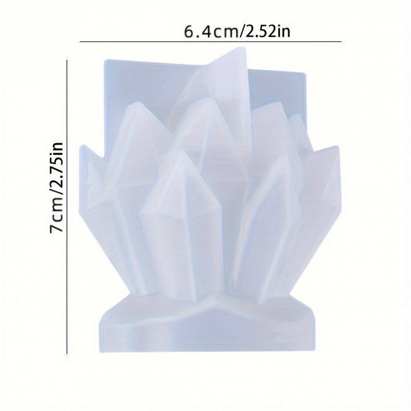 シリコンモールドキャンドル,クリスタルクラスター装飾,時計ジ - Resin Mold Jewelry のレビューと価格