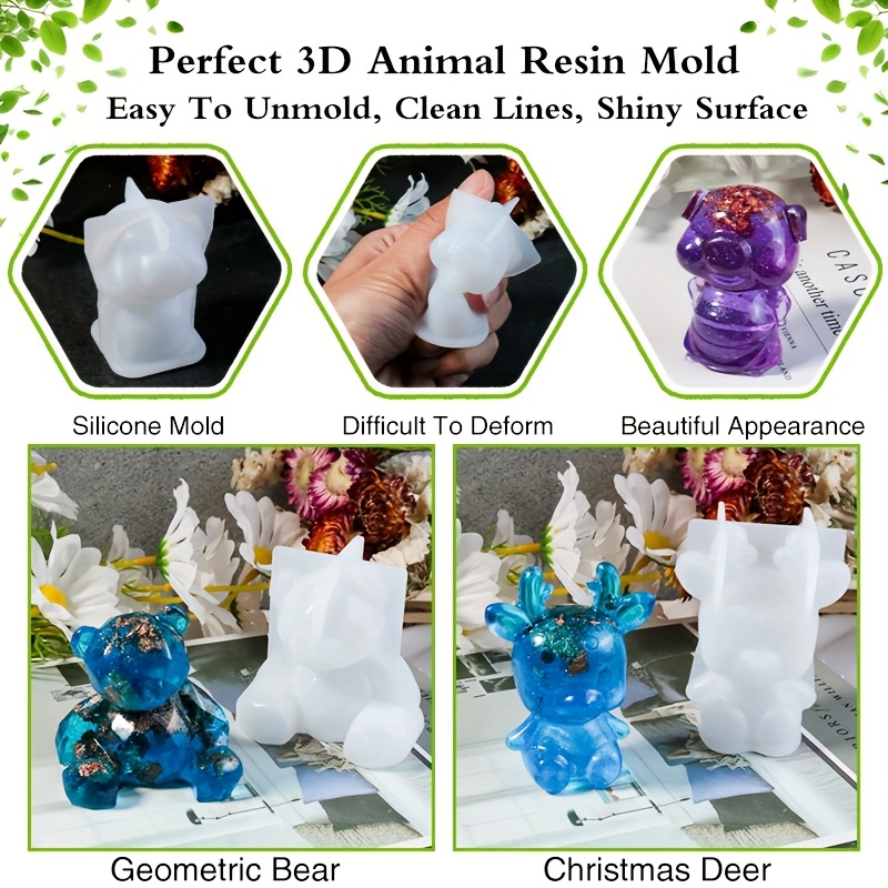 19個入りレジン製モールドセット、レジン製作、デスクトップオ - Resin Mold Jewelry のレビューと価格