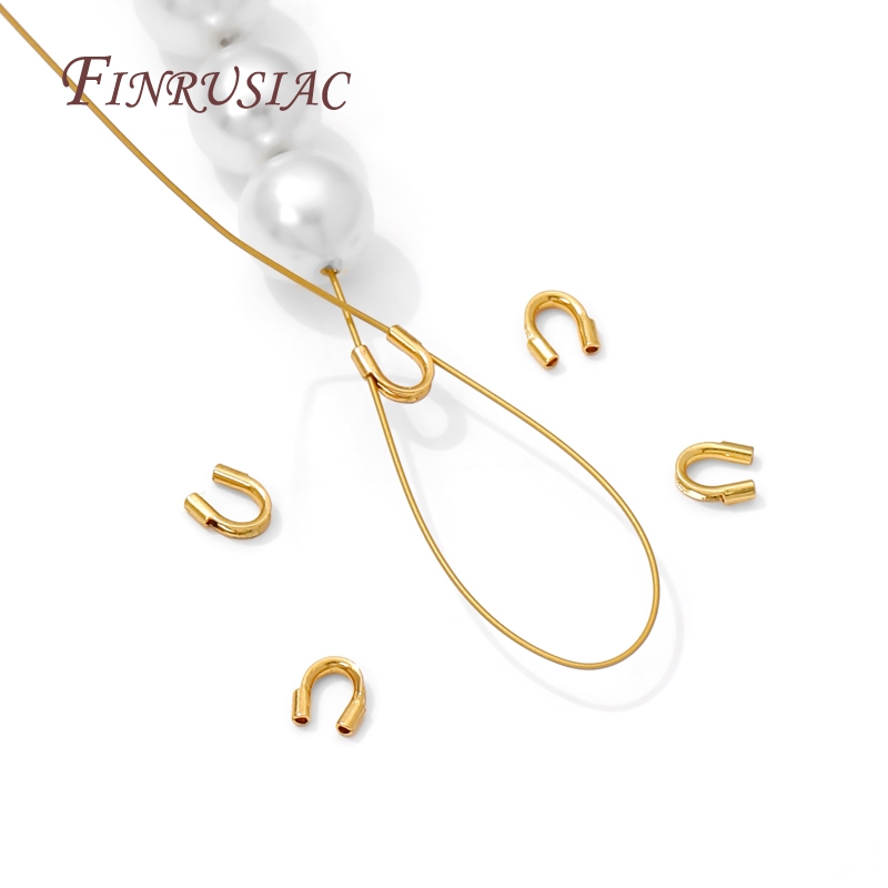 18K金メッキ保護エンドキャップ（プロテクター）ロープ用、ワ - Jewelry Making Gold Wire のレビューと価格