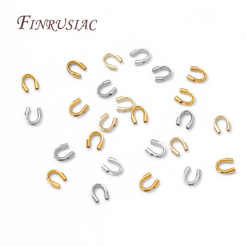 18K金メッキ保護エンドキャップ（プロテクター）ロープ用、ワ - Jewelry Making Gold Wire のレビューと価格