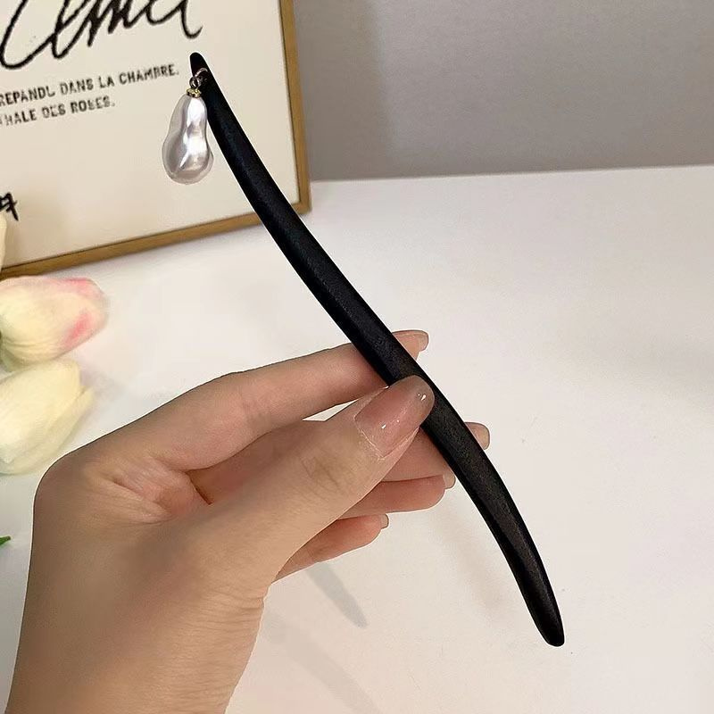 ヴィンテージ中国風の木製花ヘアスティックパールヘアピンジュエ - Jewelry Making With Beads のレビューと価格
