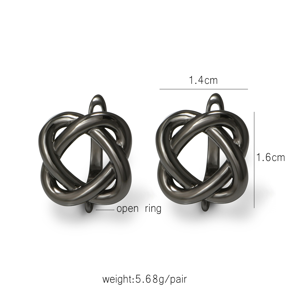YANASI 1 ペアガンブラック真鍮イヤリングフック DI - Jewelry Making Pins のレビューと価格