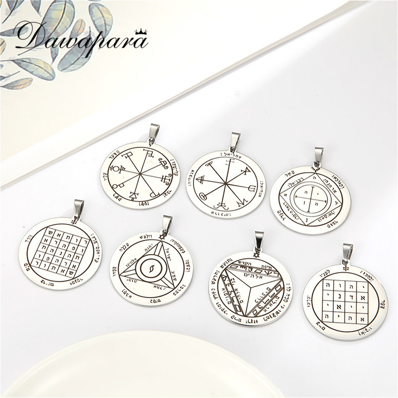 Dawapara 土星の五芒星ソロモンアクセサリーお金を引き - Jewelry Making Business のレビューと価格