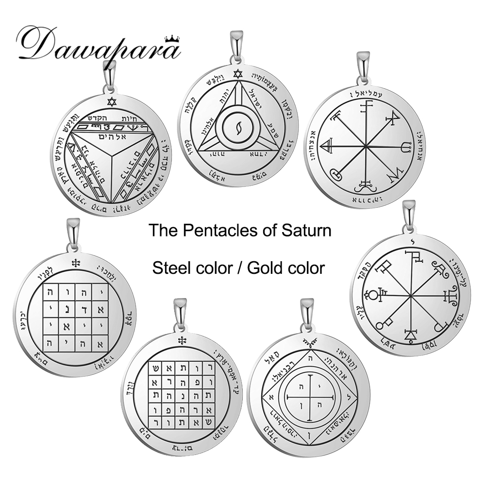 Dawapara 土星の五芒星ソロモンアクセサリーお金を引き - Jewelry Making Business のレビューと価格