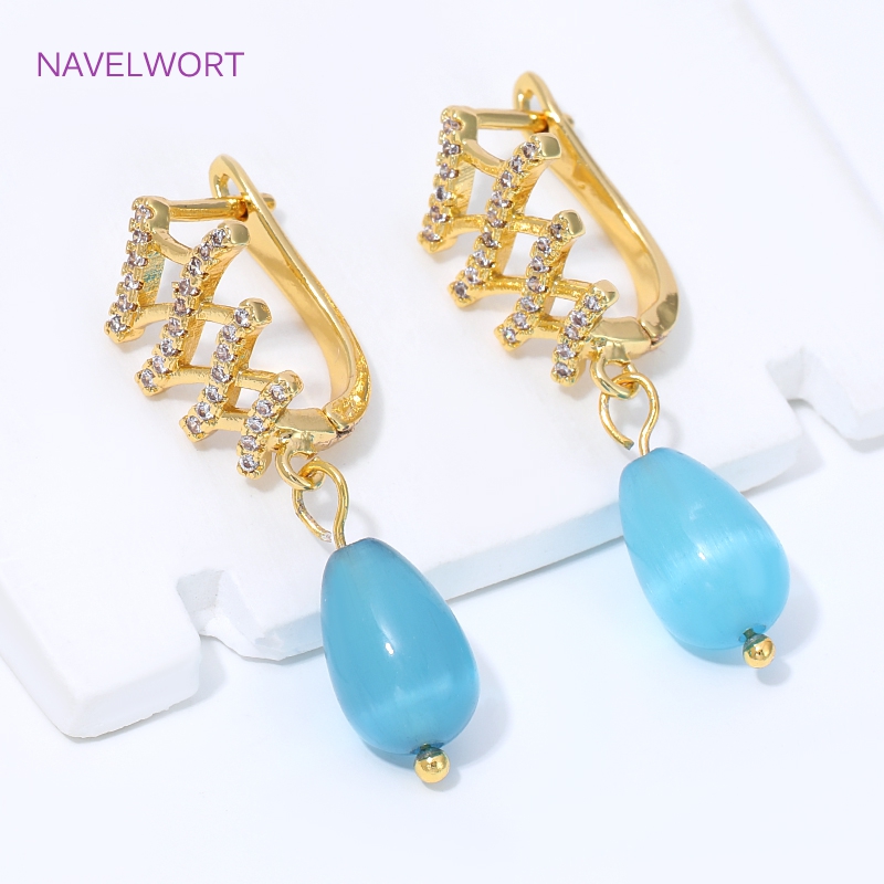 18K金メッキ扇形フラワーイヤワイヤーイヤリング金具、真鍮製 - Jewelry Making Pins のレビューと価格
