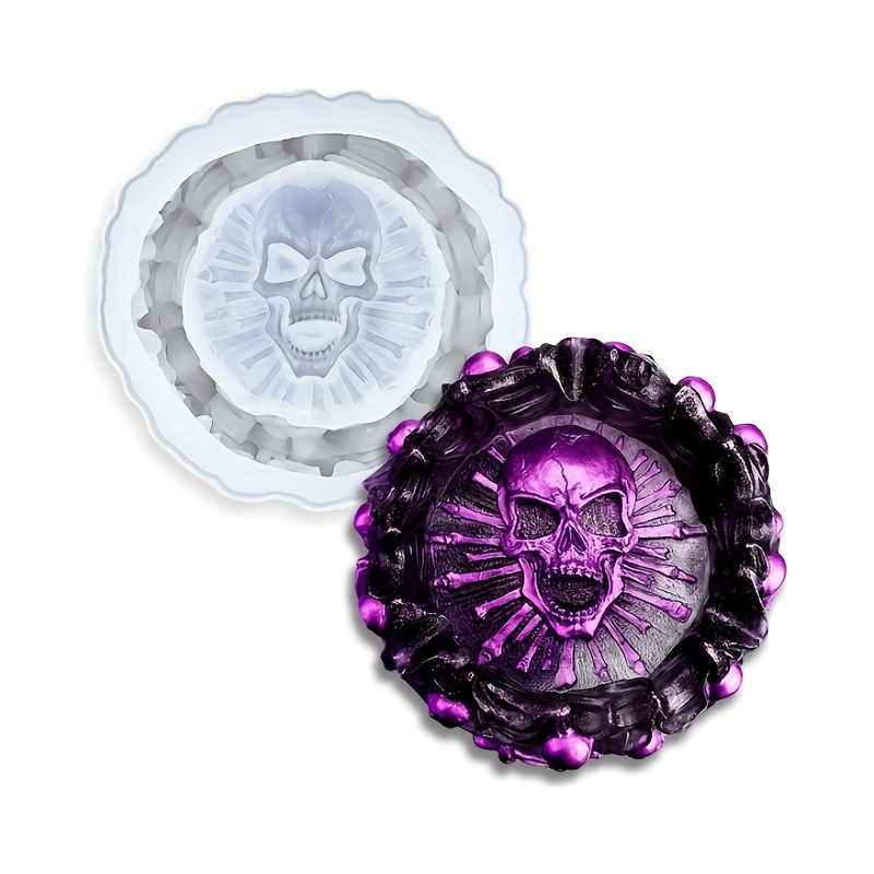 灰皿型、スカルDIYクラフトギフトエポキシ樹脂鋳造型、ジュエ - Resin Mold Jewelry のレビューと価格