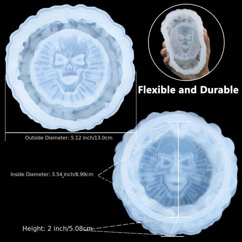 灰皿型、スカルDIYクラフトギフトエポキシ樹脂鋳造型、ジュエ - Resin Mold Jewelry のレビューと価格