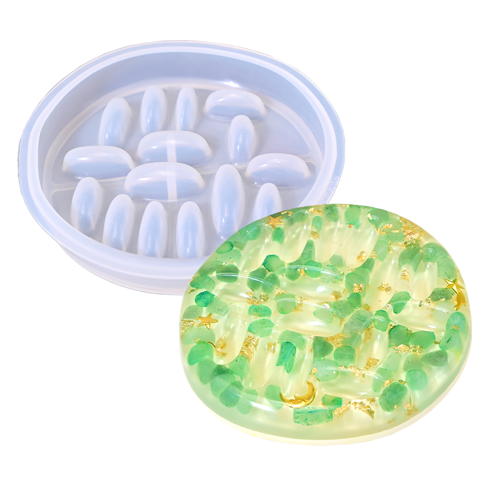 S0150 ラブハートラウンドリングスタンド シリコン樹脂型 - Resin Mold Jewelry のレビューと価格