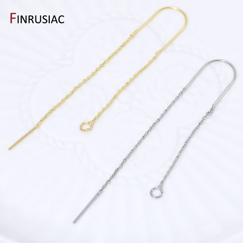 18K金メッキ真鍮ロングタッセルチェーンドロップステッカーダ - Jewelry Making Gold Wire のレビューと価格