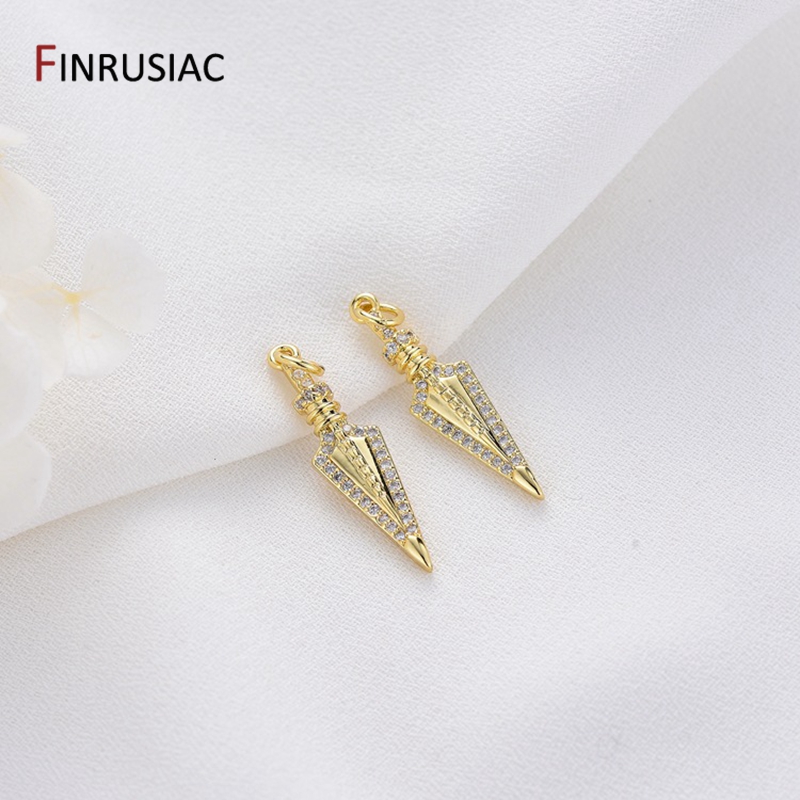 14K ゴールドメッキ真鍮クロス/ロンドン記念碑ペンダントジ - Jewelry Making In London のレビューと価格