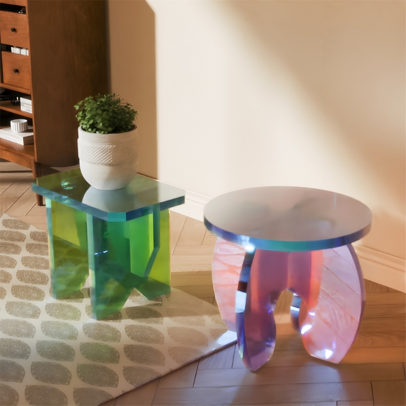 正方形と円形のモジュール式スツール樹脂およびシリコン型、モジ - Resin Mold Jewelry のレビューと価格
