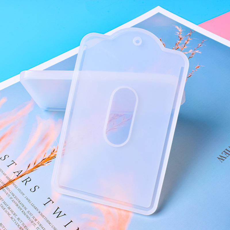 1ピースカードカバー型diyエポキシ樹脂ホルダーuv接着剤シ - Resin Mold Jewelry のレビューと価格