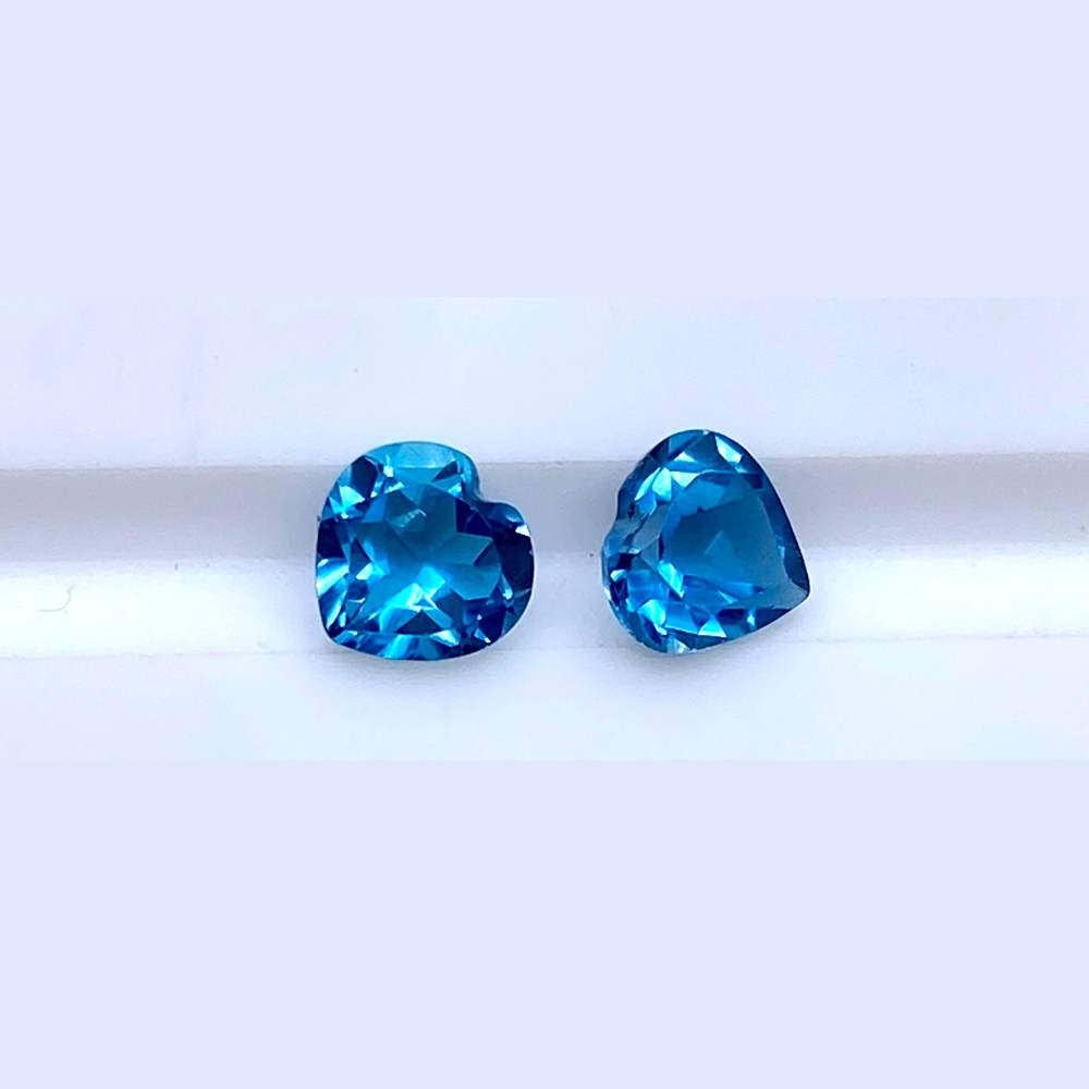 本物の天然石 20個入り セミプレシャス ロンドンブルートパ - Jewelry Making In London のレビューと価格