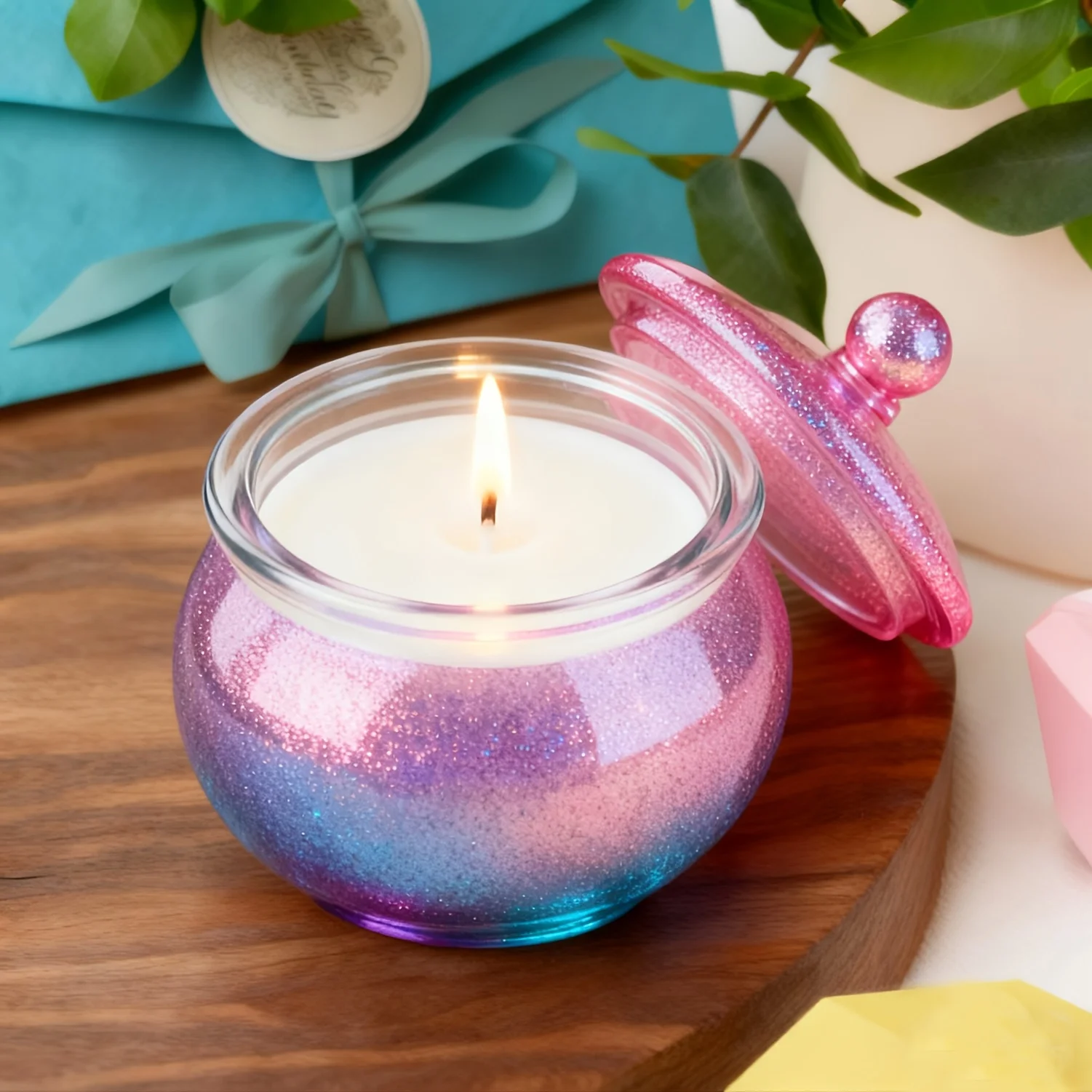 蓋付きの丸い樹脂製缶型1セット、DIYジュエリー収納ボックス - Resin Mold Jewelry のレビューと価格