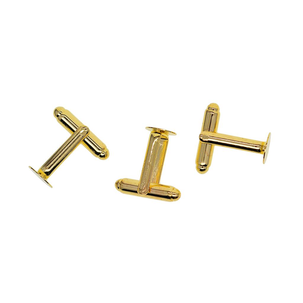 メンズカフスボタンベースカボションセッティングトレイジュエリ - Jewelry Making Business のレビューと価格