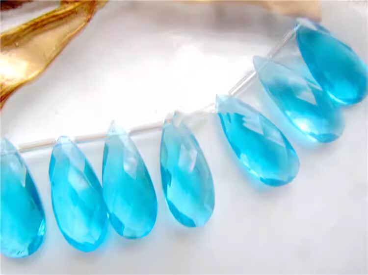 2 個ルースビーズロンドンブルーカラーカッパーストーンドロッ - Jewelry Making In London のレビューと価格